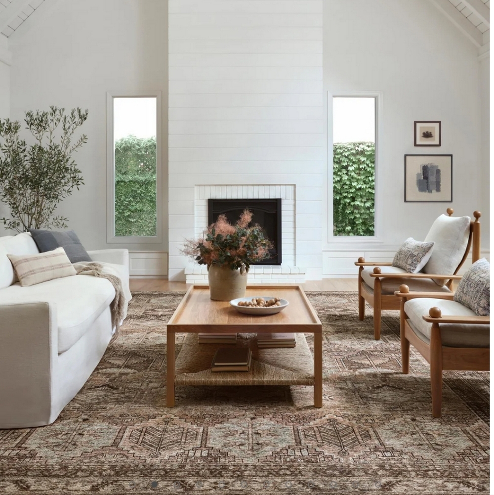 Loloi Billie clay sage runner mat rug 2'3" x3'9" new
